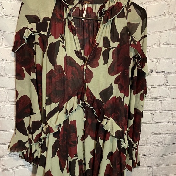 Free People Hearts Run Wild Floral Maxi Dress - Picture 8 of 12